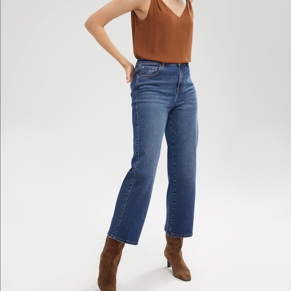 RW&CO. Denim - RW & CO High-Waisted Crop Jeans